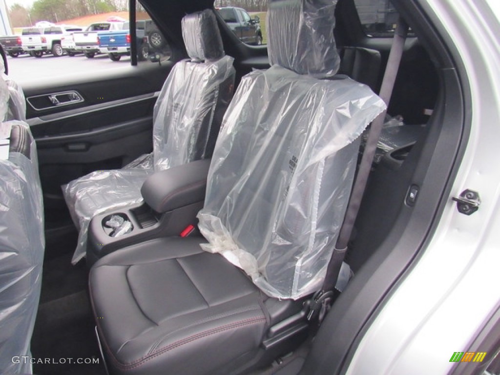 2018 Ford Explorer Sport 4WD Rear Seat Photo #124302216