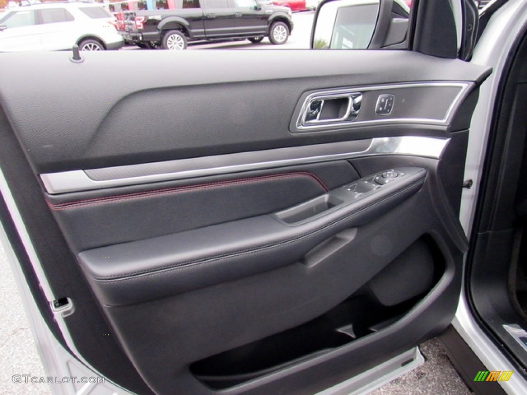 2018 Explorer Sport 4WD - Ingot Silver / Ebony Black photo #30
