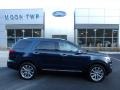 2017 Blue Jeans Ford Explorer Limited 4WD  photo #1