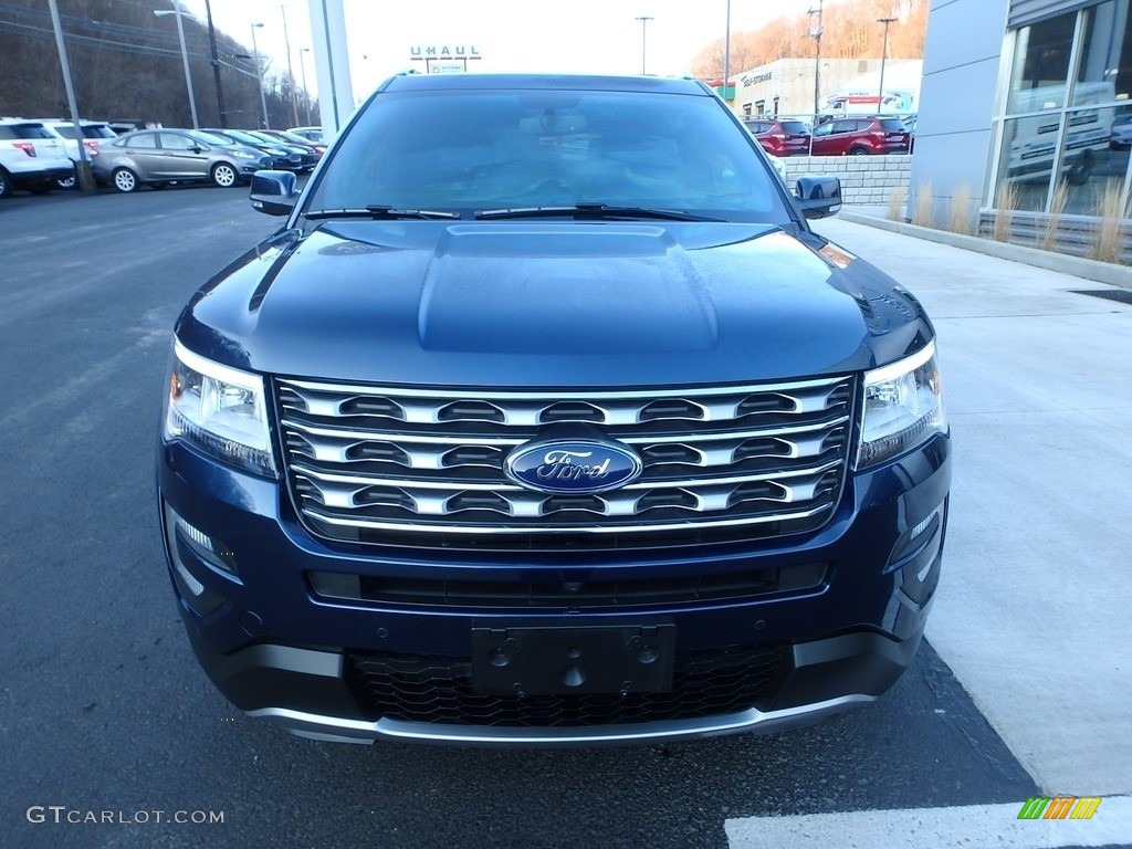 2017 Explorer Limited 4WD - Blue Jeans / Ebony Black photo #8