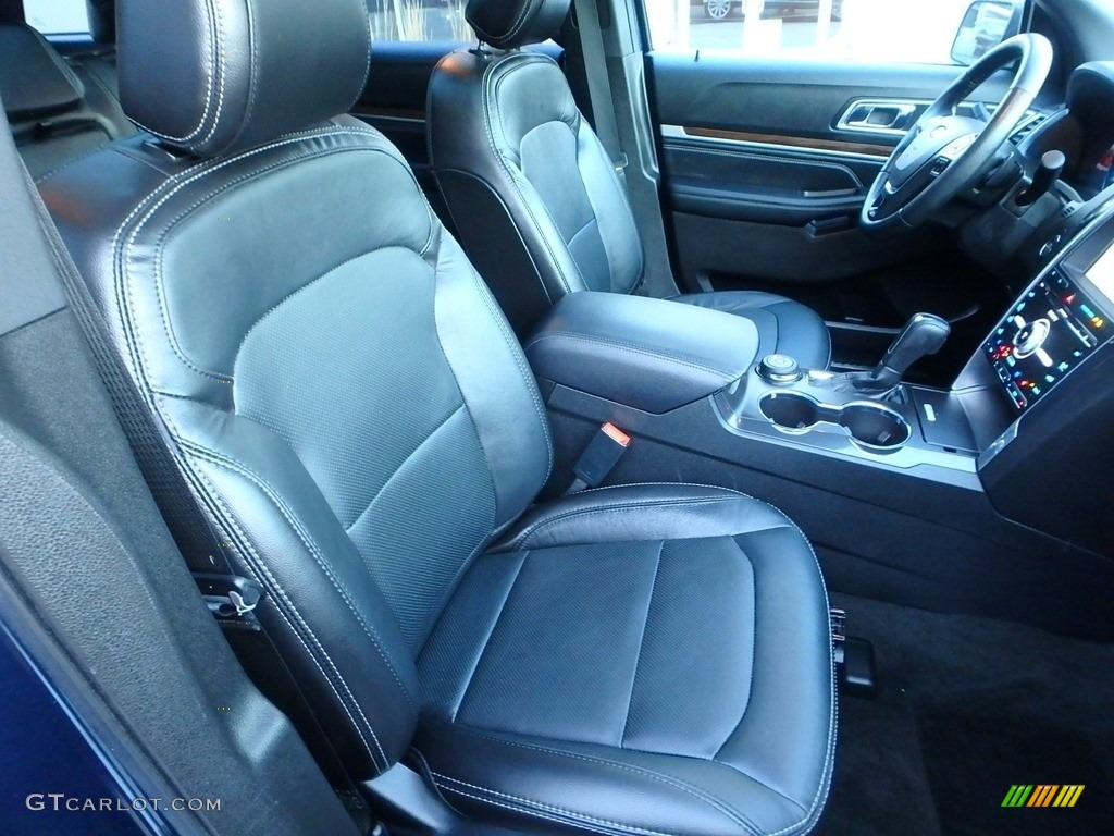 2017 Explorer Limited 4WD - Blue Jeans / Ebony Black photo #11