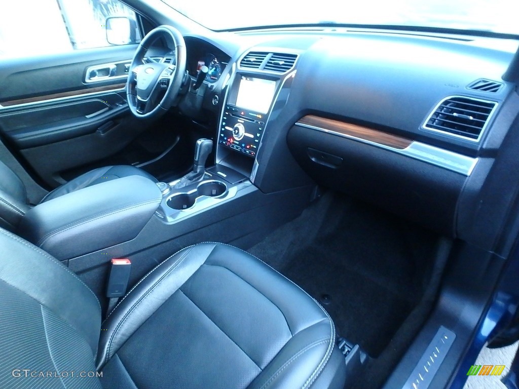 2017 Explorer Limited 4WD - Blue Jeans / Ebony Black photo #12