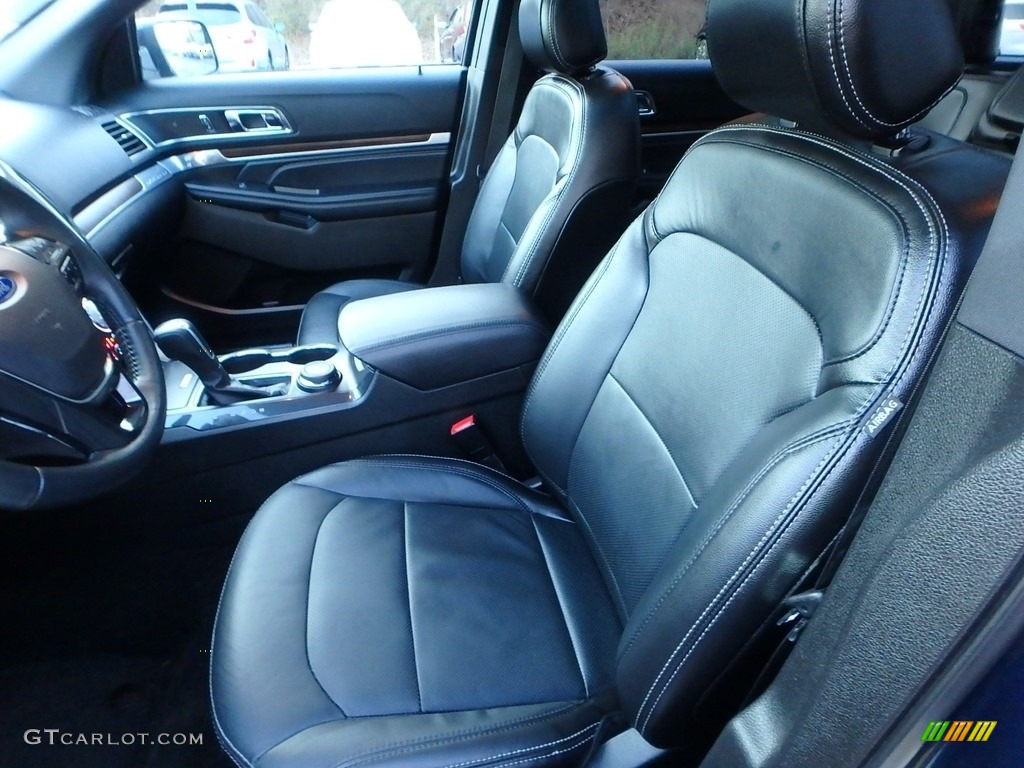 2017 Explorer Limited 4WD - Blue Jeans / Ebony Black photo #16