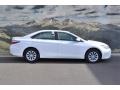 2015 Super White Toyota Camry LE  photo #2