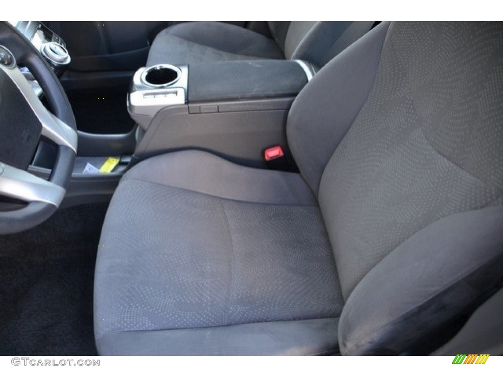 2013 Prius v Two Hybrid - Classic Silver Metallic / Misty Gray photo #11