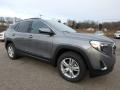 2018 Satin Steel Metallic GMC Terrain SLE AWD  photo #3