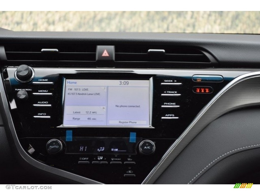 2018 Camry SE - Predawn Gray Mica / Black photo #6