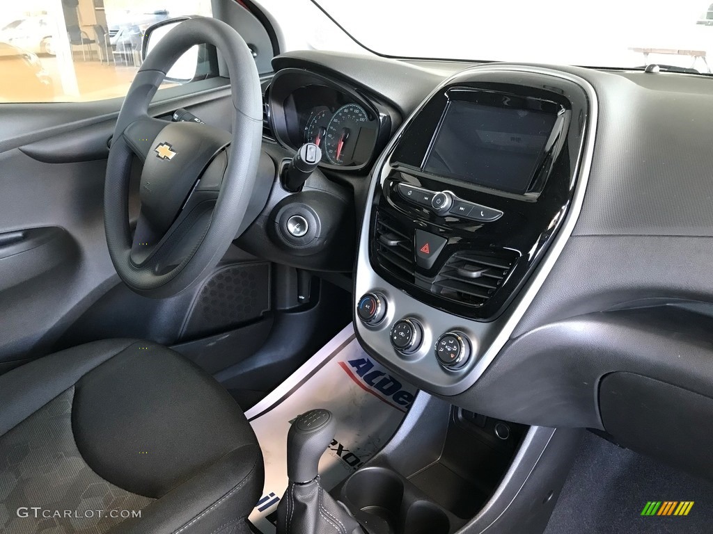 2018 Chevrolet Spark LS Jet Black Dashboard Photo #124306607