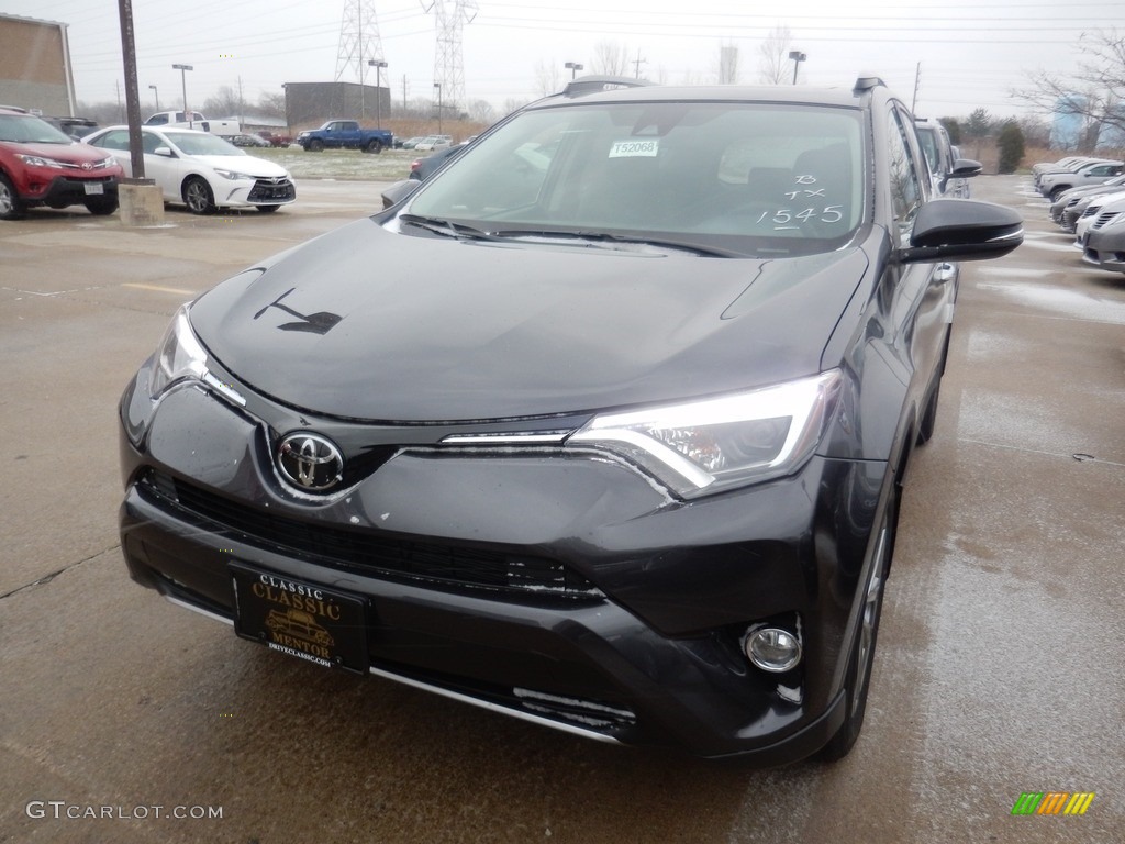 2018 RAV4 Limited AWD - Magnetic Gray Metallic / Black photo #1