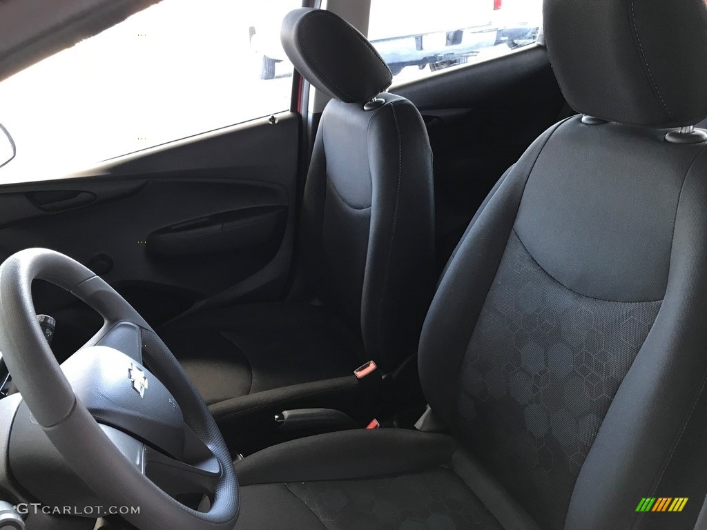 Jet Black Interior 2018 Chevrolet Spark LS Photo #124306757