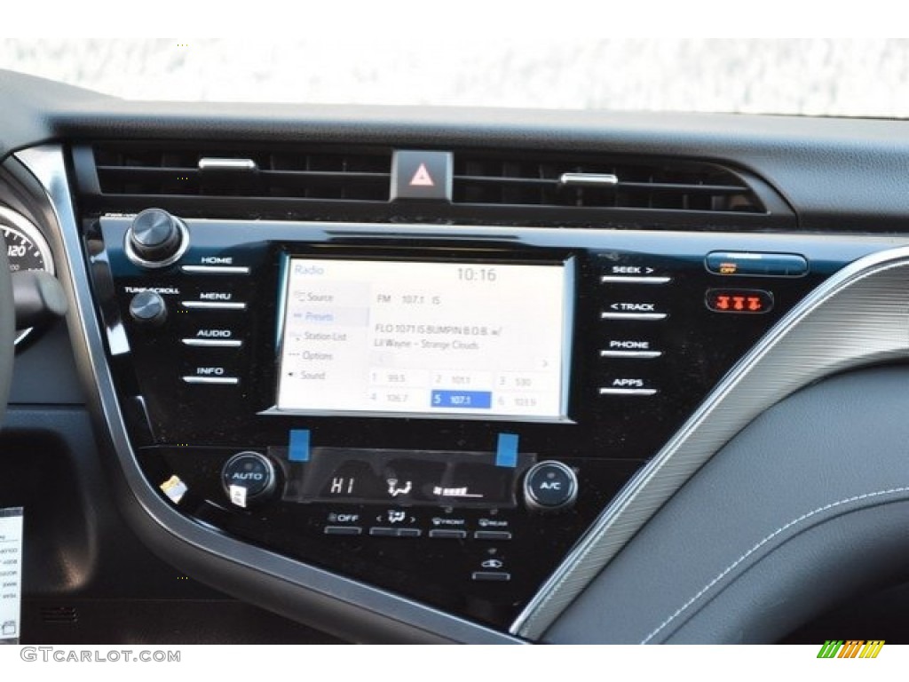 2018 Camry SE - Predawn Gray Mica / Black photo #6