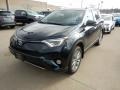 2018 Galactic Aqua Mica Toyota RAV4 Limited AWD Hybrid  photo #1