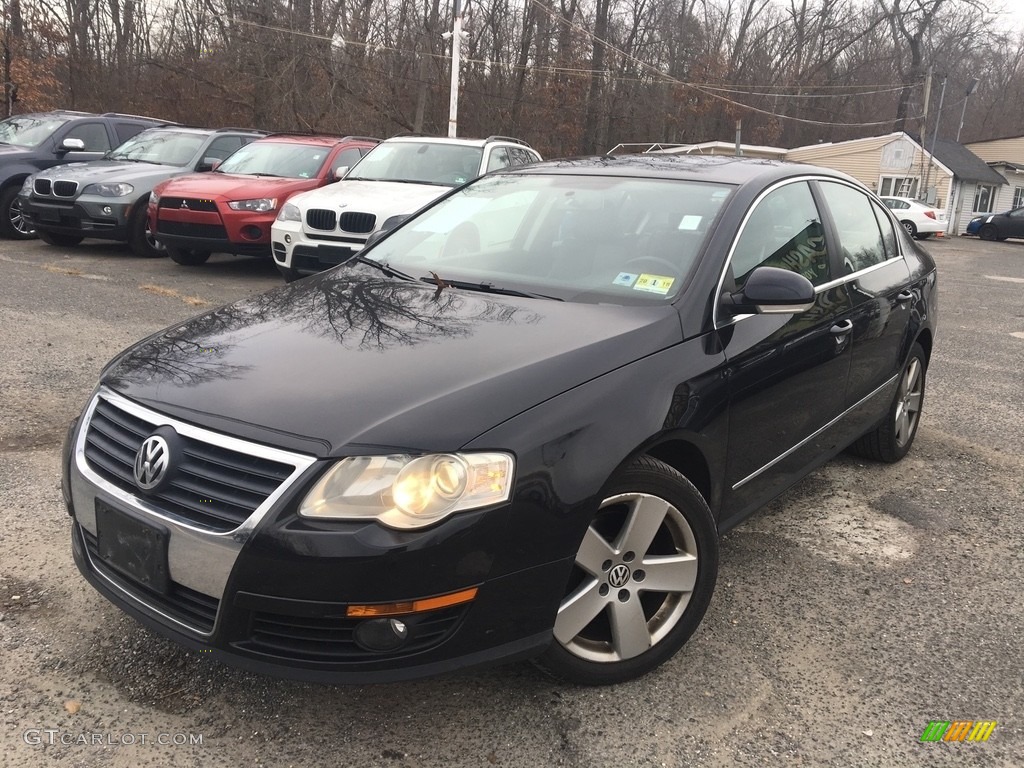 2009 Passat Komfort Sedan - Deep Black / Deep Black photo #1