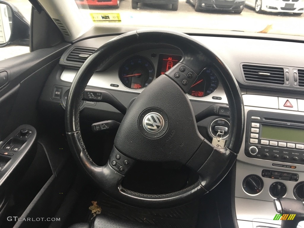 2009 Passat Komfort Sedan - Deep Black / Deep Black photo #15