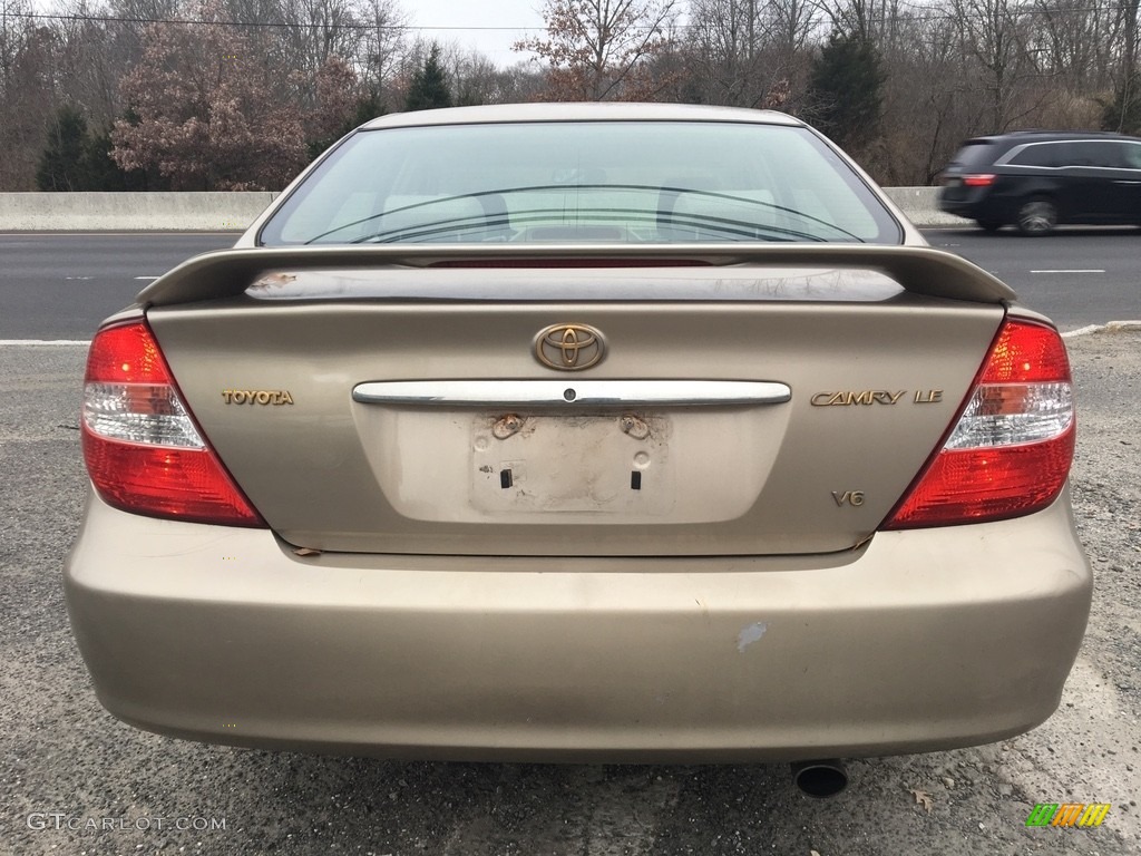 2003 Camry LE V6 - Desert Sand Mica / Taupe photo #4