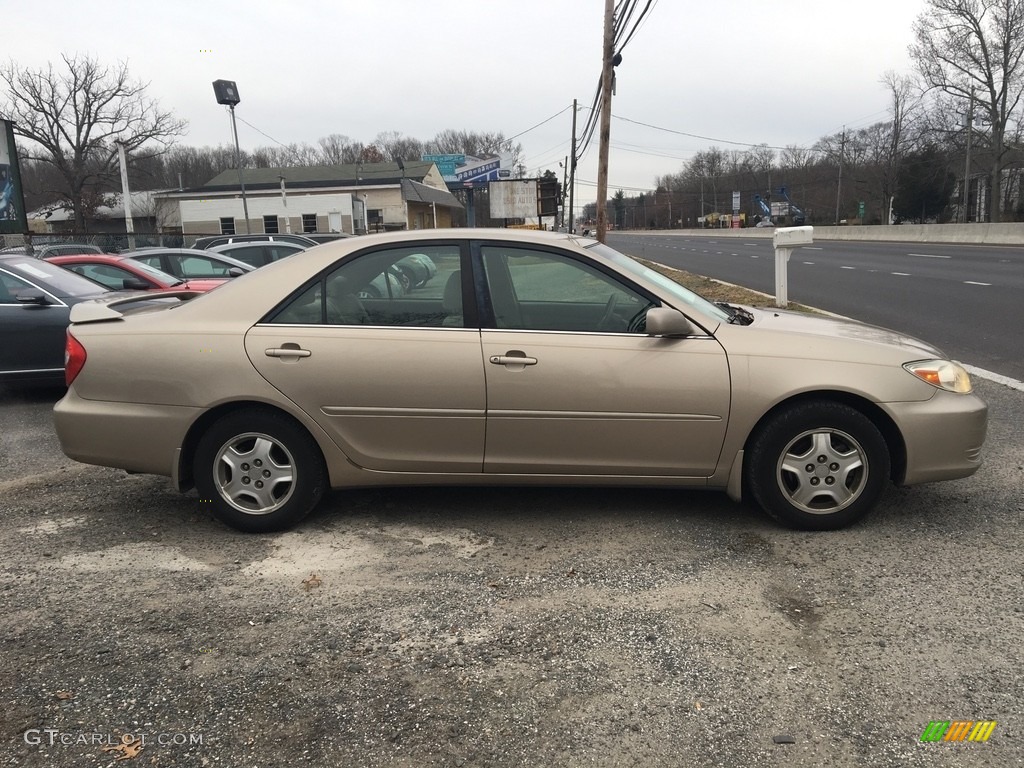 2003 Camry LE V6 - Desert Sand Mica / Taupe photo #6