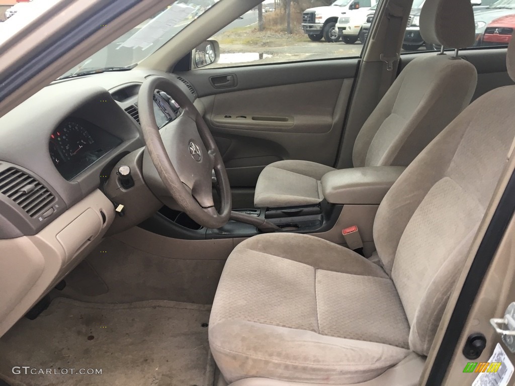2003 Camry LE V6 - Desert Sand Mica / Taupe photo #8