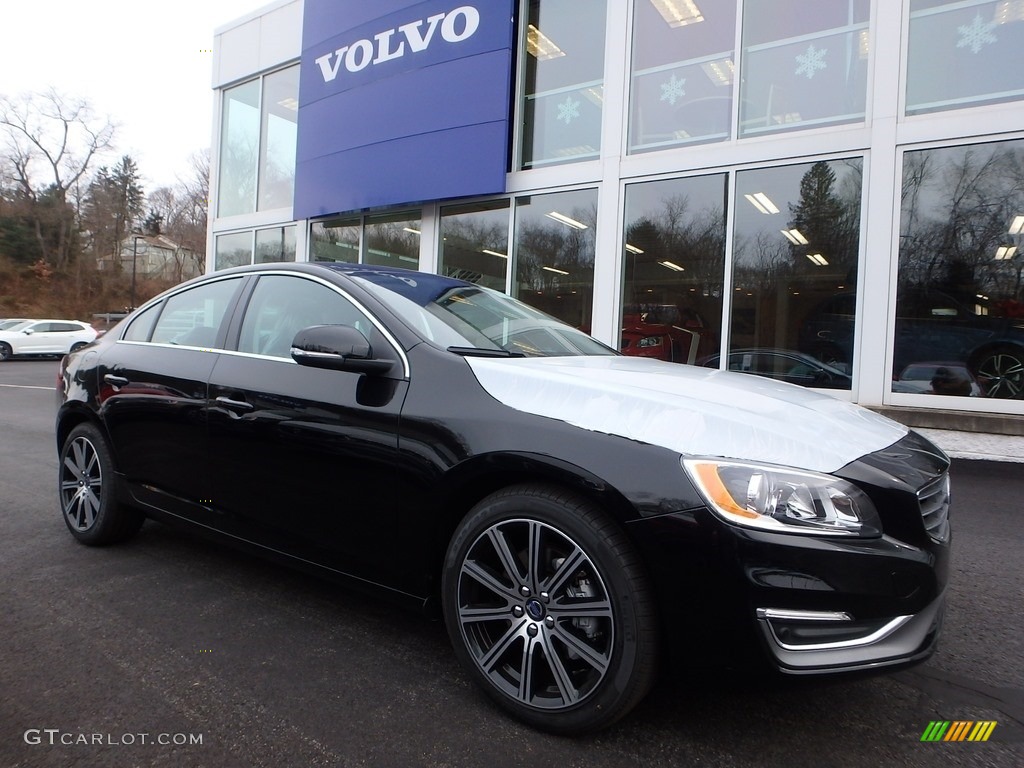 Onyx Black Metallic 2018 Volvo S60 T5 AWD Exterior Photo #124311011