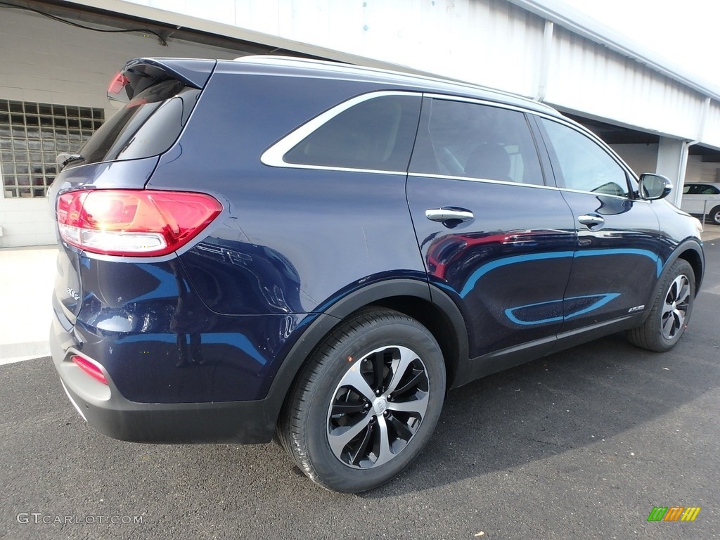 2018 Sorento EX V6 AWD - Blaze Blue / Black photo #2
