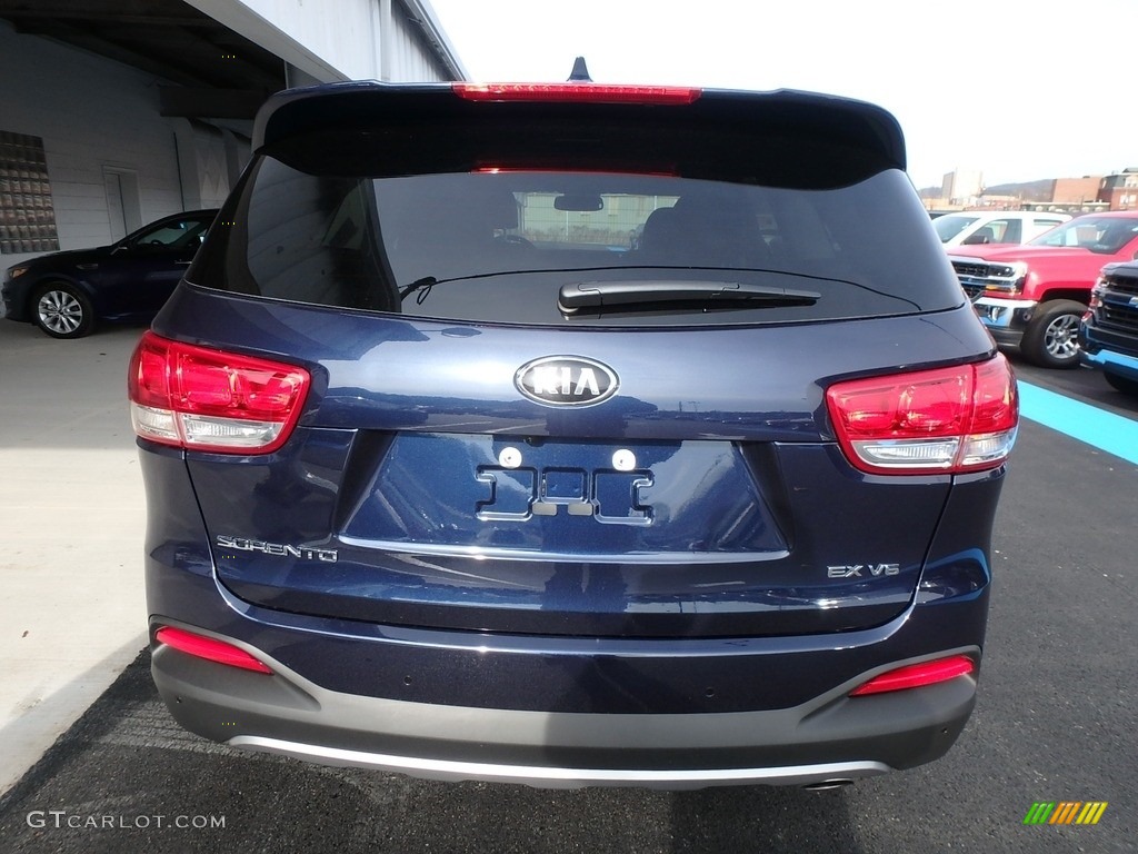 2018 Sorento EX V6 AWD - Blaze Blue / Black photo #3