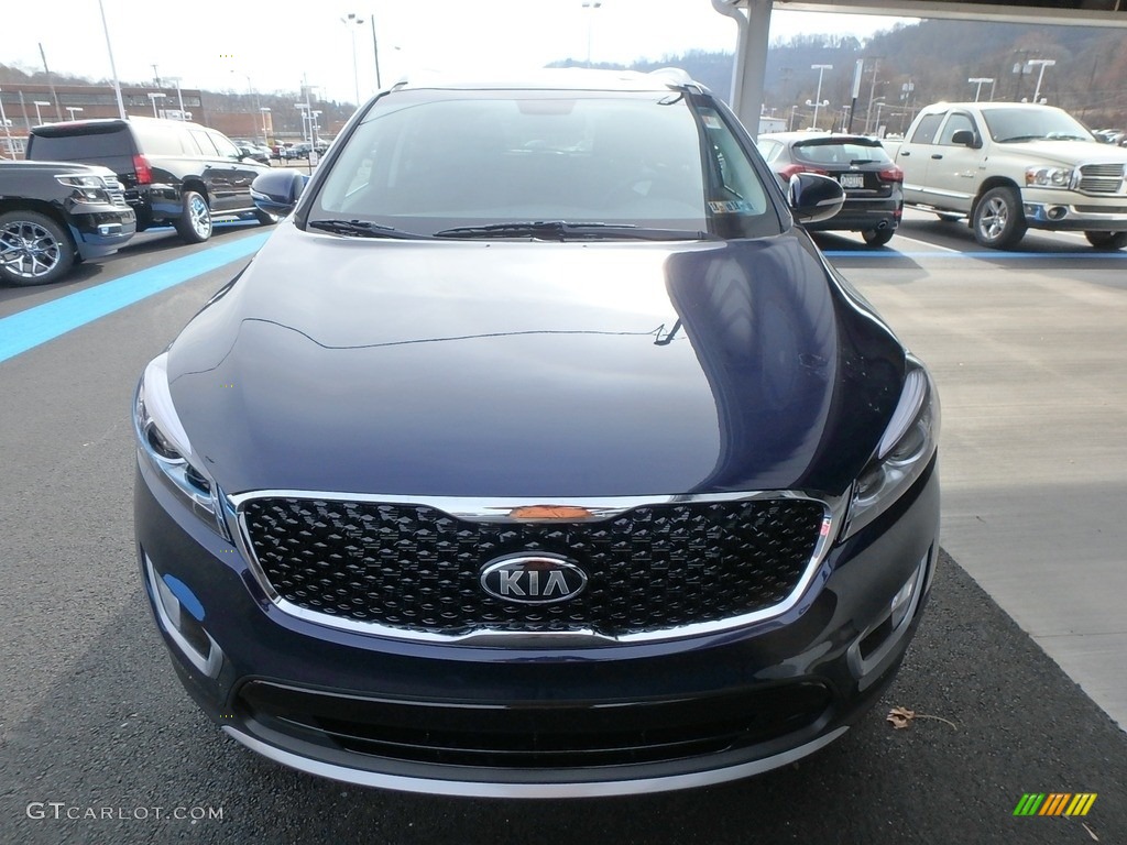 2018 Sorento EX V6 AWD - Blaze Blue / Black photo #9
