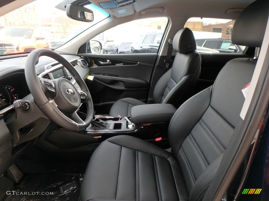 Black Interior 2018 Kia Sorento EX V6 AWD Photo #124312274
