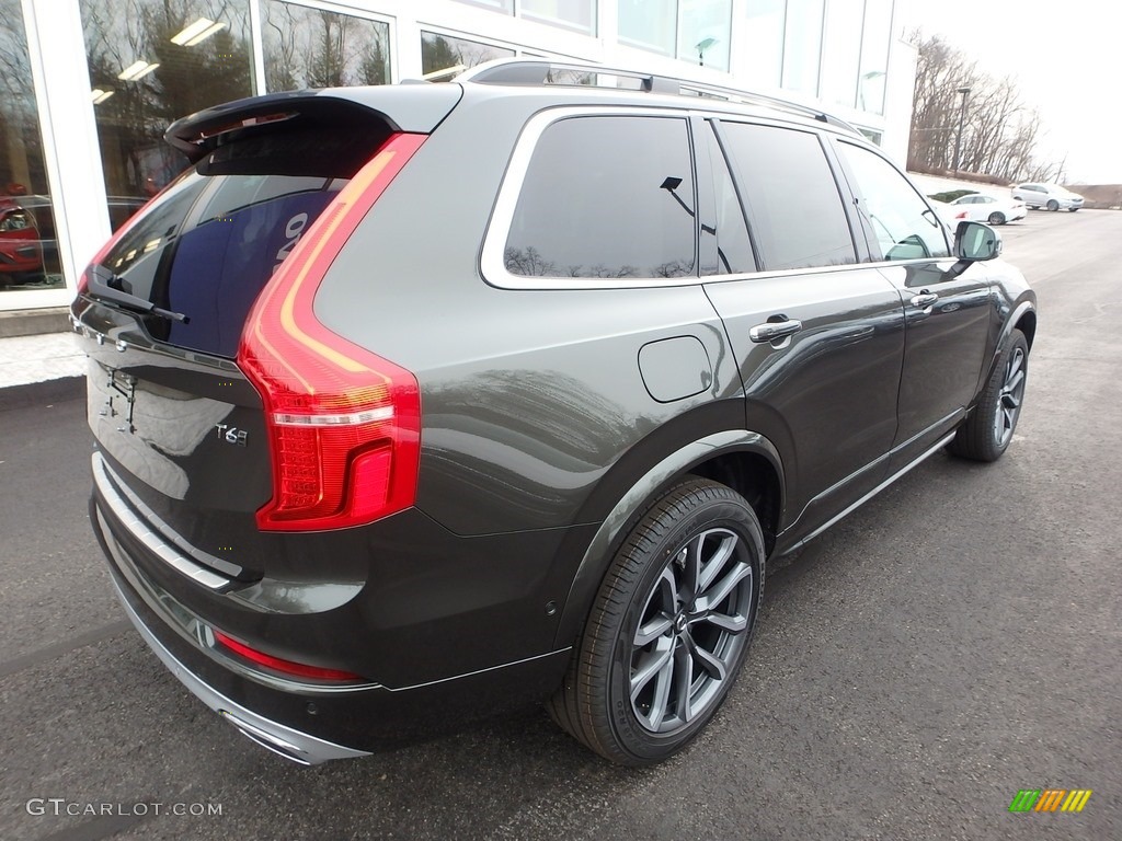 2018 XC90 T6 AWD Momentum - Pine Grey Metallic / Blonde photo #2