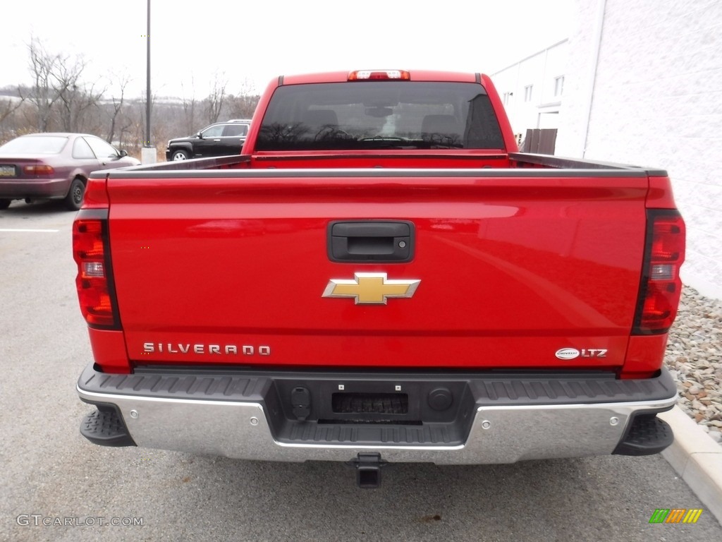 2014 Silverado 1500 LTZ Z71 Double Cab 4x4 - Victory Red / Jet Black/Dark Ash photo #10