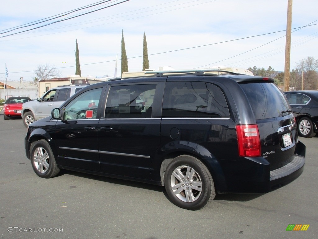 2010 Grand Caravan SXT - Deep Water Blue Pearl Coat / Medium Slate Gray/Light Shale photo #5