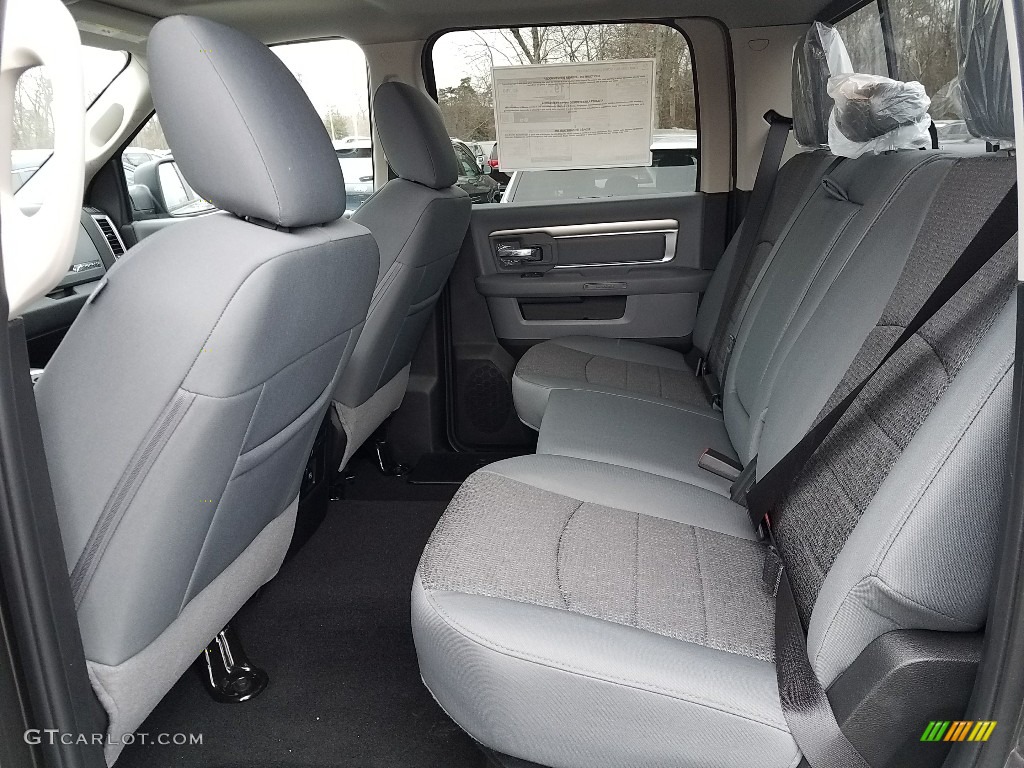 2018 1500 Big Horn Crew Cab 4x4 - Granite Crystal Metallic / Black/Diesel Gray photo #6