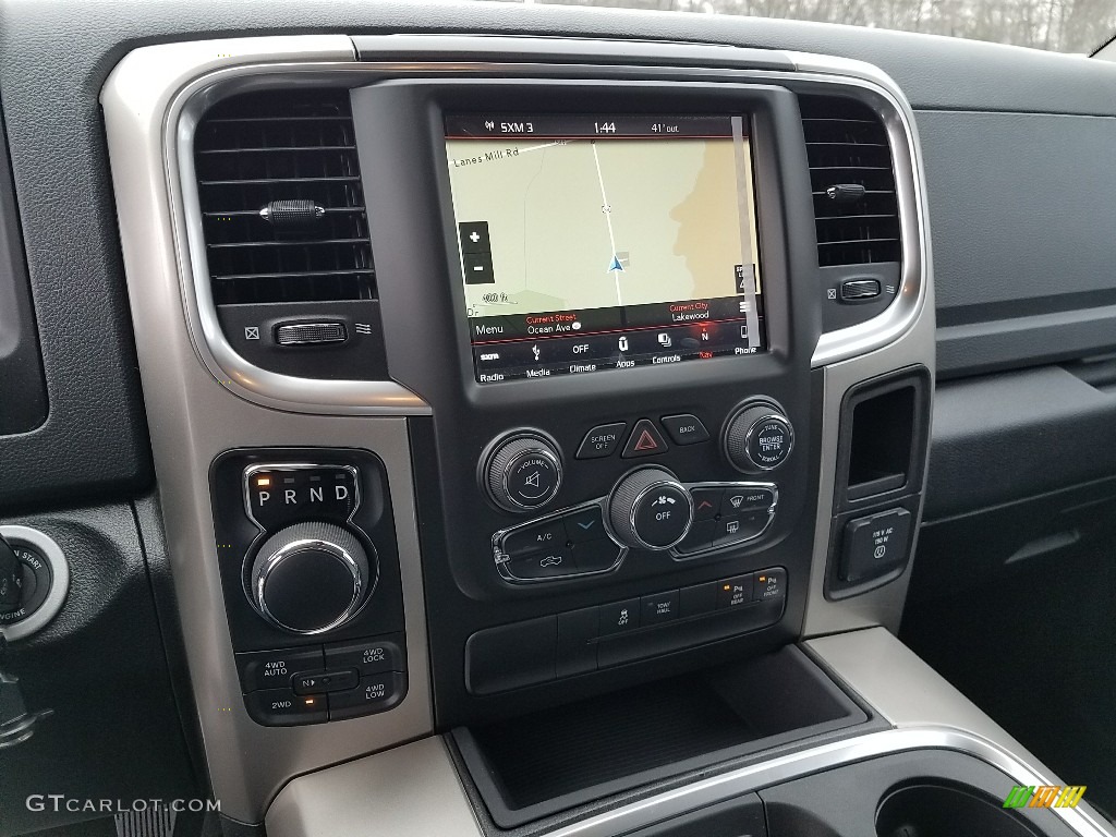 2018 1500 Big Horn Crew Cab 4x4 - Granite Crystal Metallic / Black/Diesel Gray photo #10