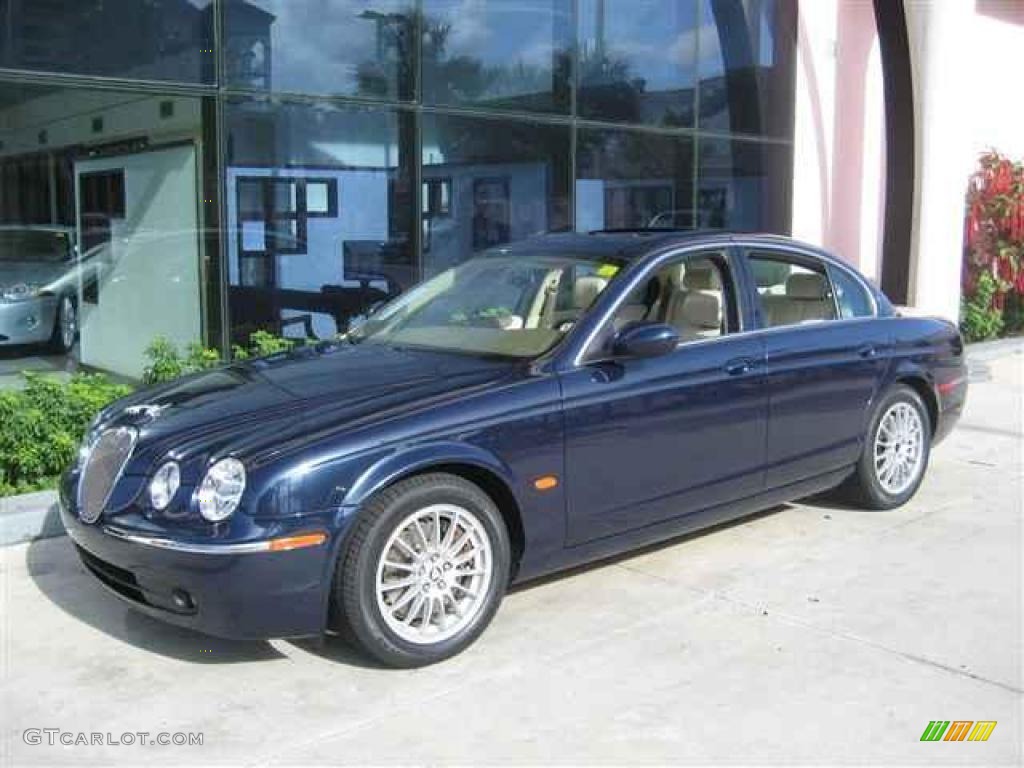 Indigo Blue Metallic Jaguar S-Type