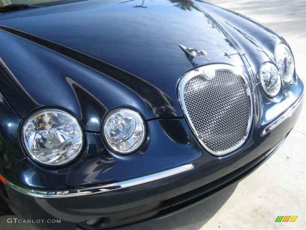 2006 S-Type 3.0 - Indigo Blue Metallic / Ivory photo #9