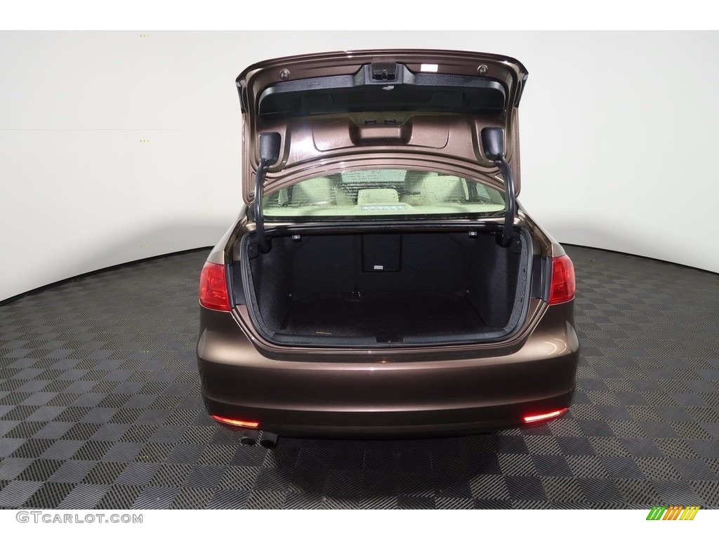 2014 Jetta SE Sedan - Toffee Brown Metallic / Cornsilk Beige photo #20