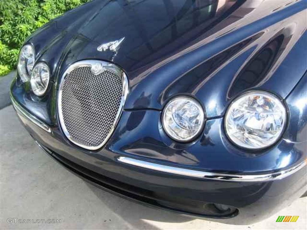 2006 S-Type 3.0 - Indigo Blue Metallic / Ivory photo #10