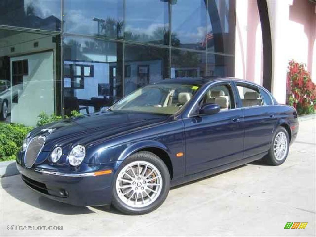 2006 S-Type 3.0 - Indigo Blue Metallic / Ivory photo #11