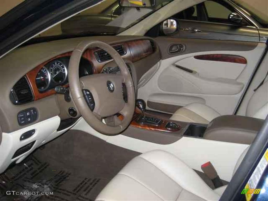 2006 S-Type 3.0 - Indigo Blue Metallic / Ivory photo #13