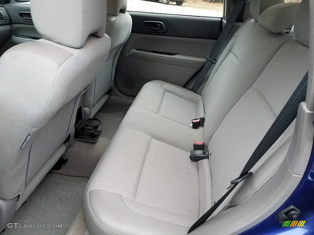2003 Forester 2.5 X - Pacifica Blue Metallic / Gray photo #3