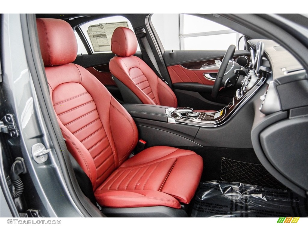 Cranberry Red/Black Interior 2018 Mercedes-Benz C 43 AMG 4Matic Sedan Photo #124317512