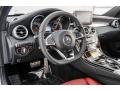 Cranberry Red/Black 2018 Mercedes-Benz C 43 AMG 4Matic Sedan Steering Wheel