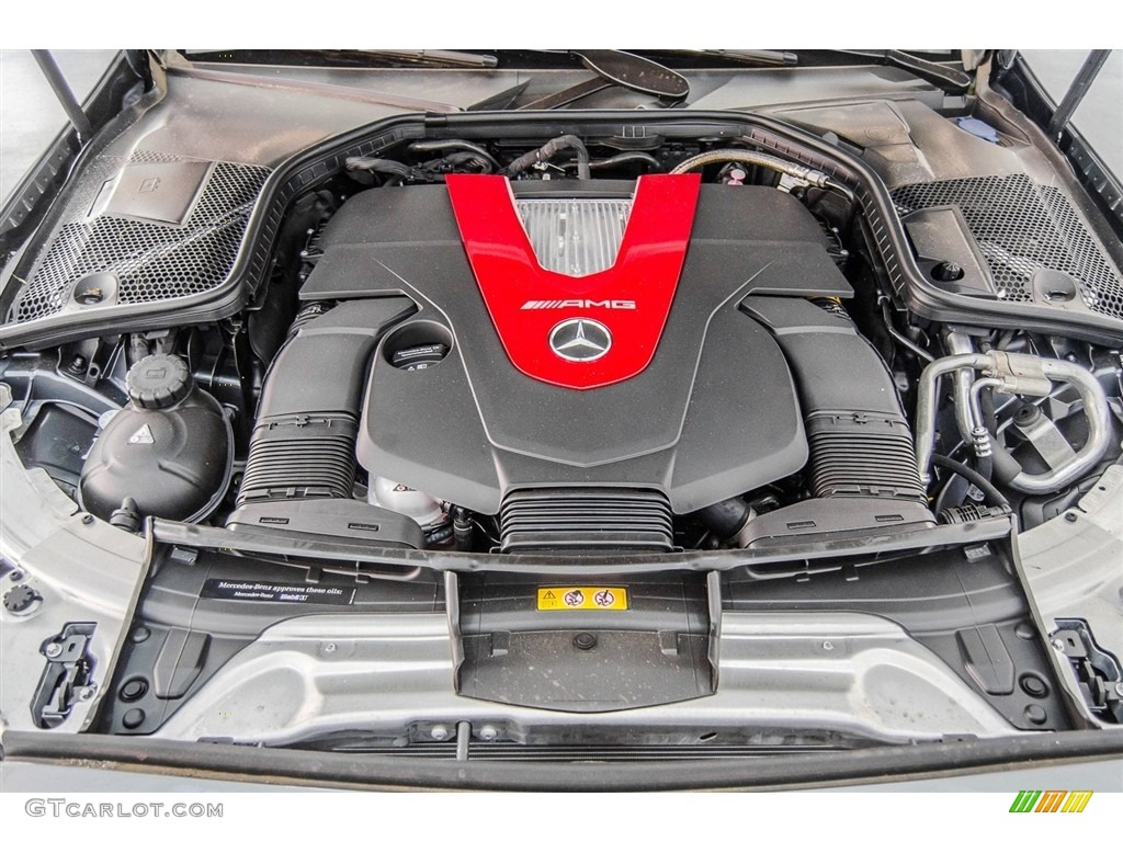 2018 Mercedes-Benz C 43 AMG 4Matic Sedan 3.0 Liter AMG biturbo DOHC 24-Valve VVT V6 Engine Photo #124317671
