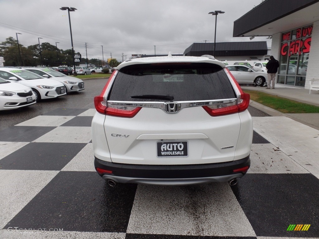 2017 CR-V Touring - White Diamond Pearl / Black photo #4