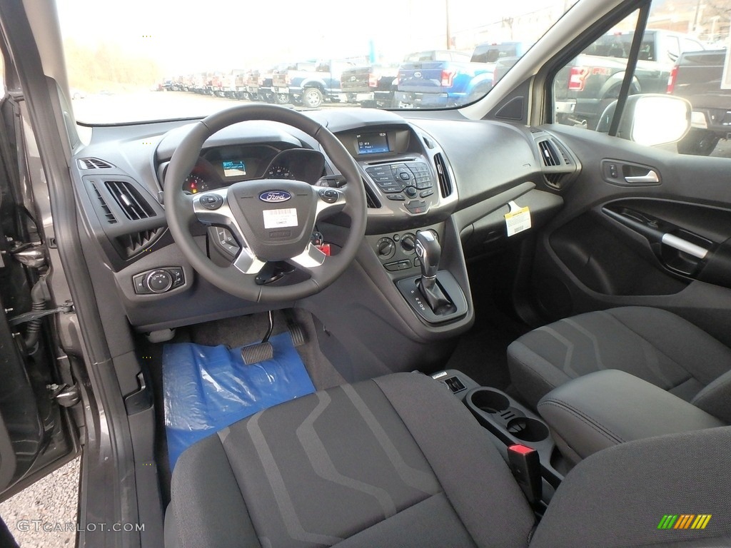 Charcoal Black Interior 2018 Ford Transit Connect XLT Passenger Wagon Photo #124318496