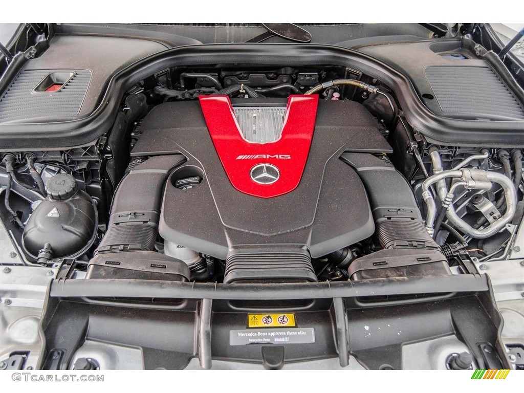 2018 Mercedes-Benz GLC AMG 43 4Matic Coupe 3.0 Liter AMG biturbo DOHC 24-Valve VVT V6 Engine Photo #124318793