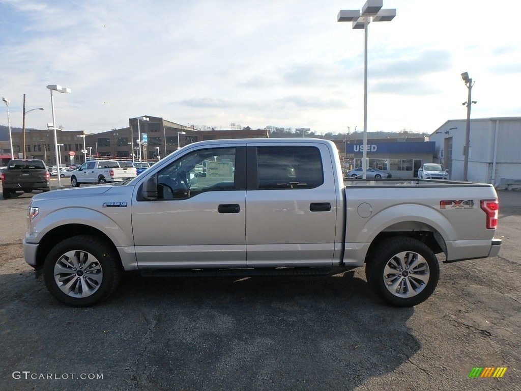 2018 F150 STX SuperCrew 4x4 - Ingot Silver / Black photo #5