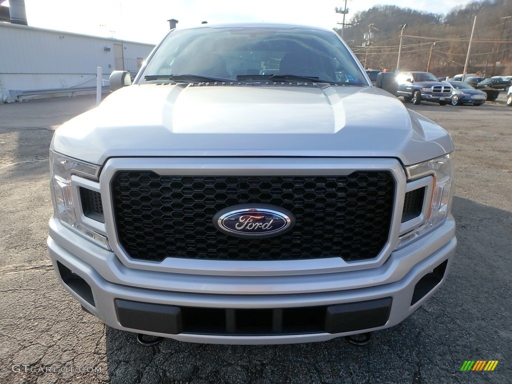 2018 F150 STX SuperCrew 4x4 - Ingot Silver / Black photo #7