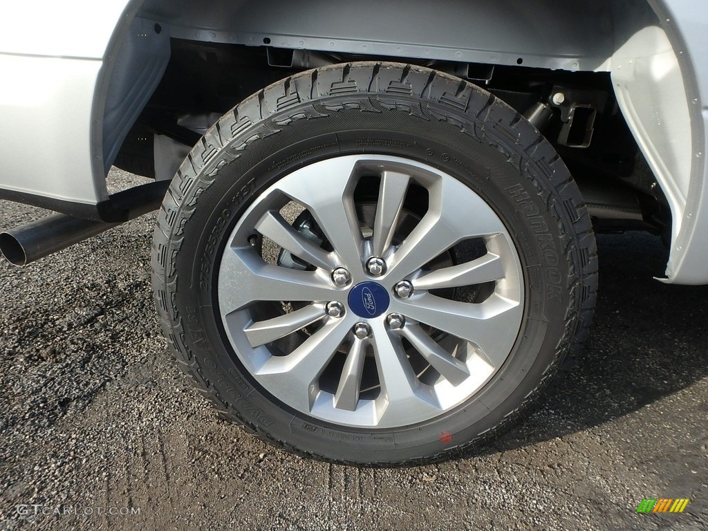 2018 F150 STX SuperCrew 4x4 - Ingot Silver / Black photo #9