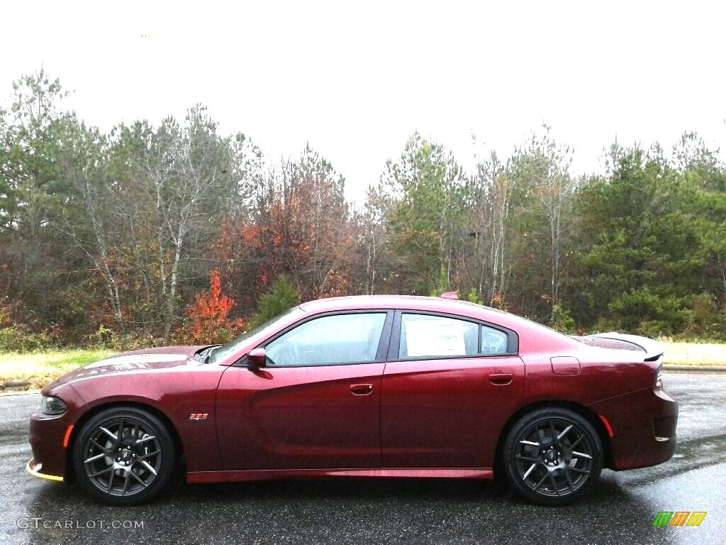 2018 Charger R/T Scat Pack - Octane Red Pearl / Black photo #1