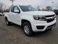 Summit White 2018 Chevrolet Colorado WT Extended Cab