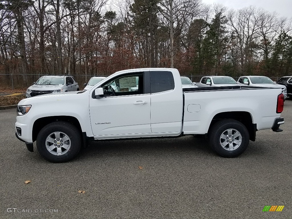 Summit White 2018 Chevrolet Colorado WT Extended Cab Exterior Photo #124320071